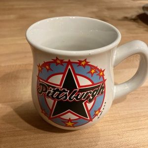 Vintage Rare 1987 Pittsburgh Souvenir Star Mug